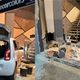 Imagem - Suspeito invade loja de tintas com carro roubado durante fuga da polícia em Vitória da Conquista