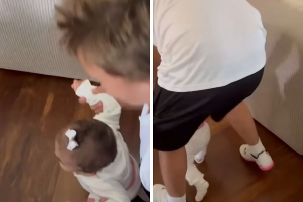 Mavie e Davi, filhos de Neymar