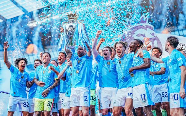 O Manchester City é o atual campeão da Premier League