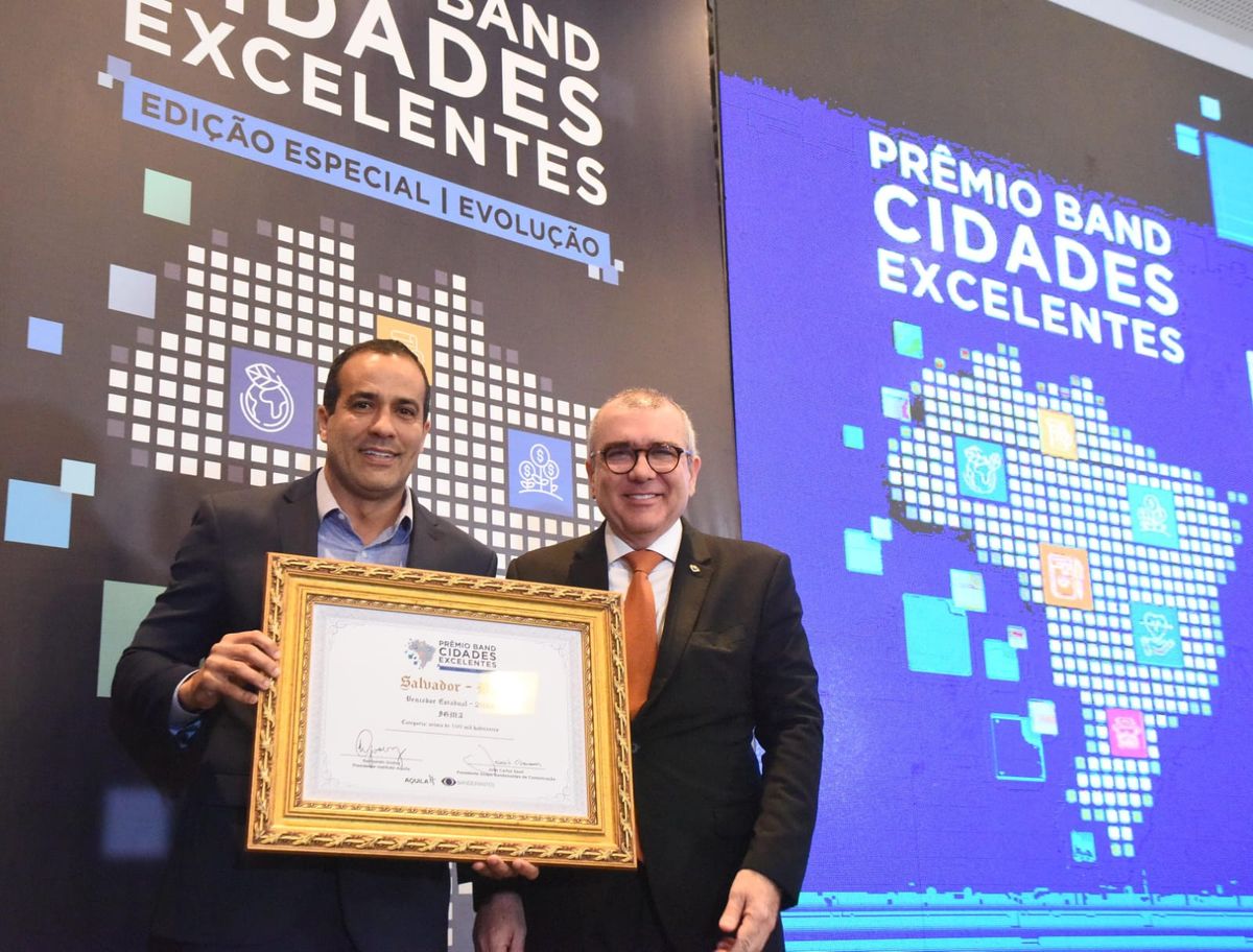A capital venceu o Prêmio Band Cidades Excelentes
