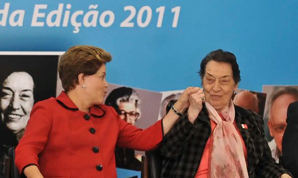 Dilma Rousseff e Maria Conceição, em 2011