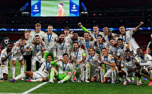 Real Madrid é o atual campeão da Champions League