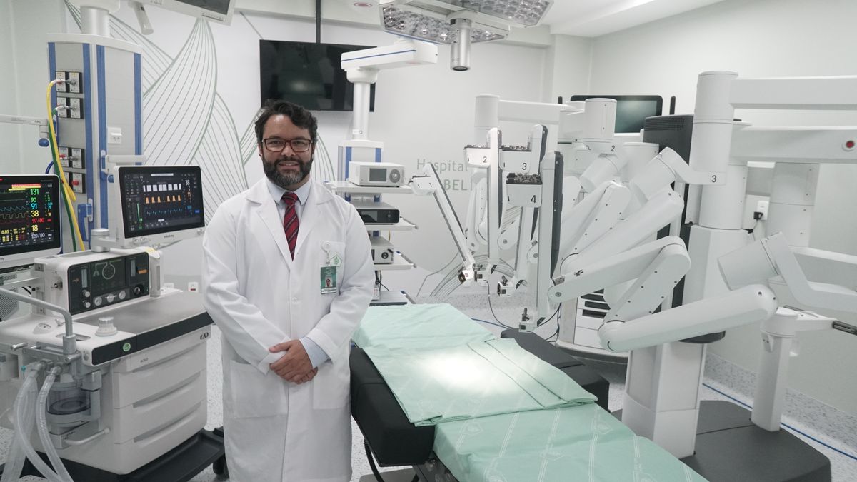 Jorge Matheus Campos é Responsável pelo Programa Cirurgia Robótica do HSI