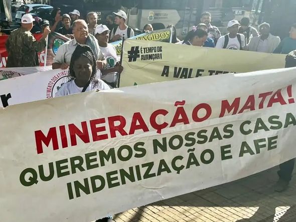 Imagem - Caso Samarco: atingidos fazem ato contra sigilo envolvendo novo acordo