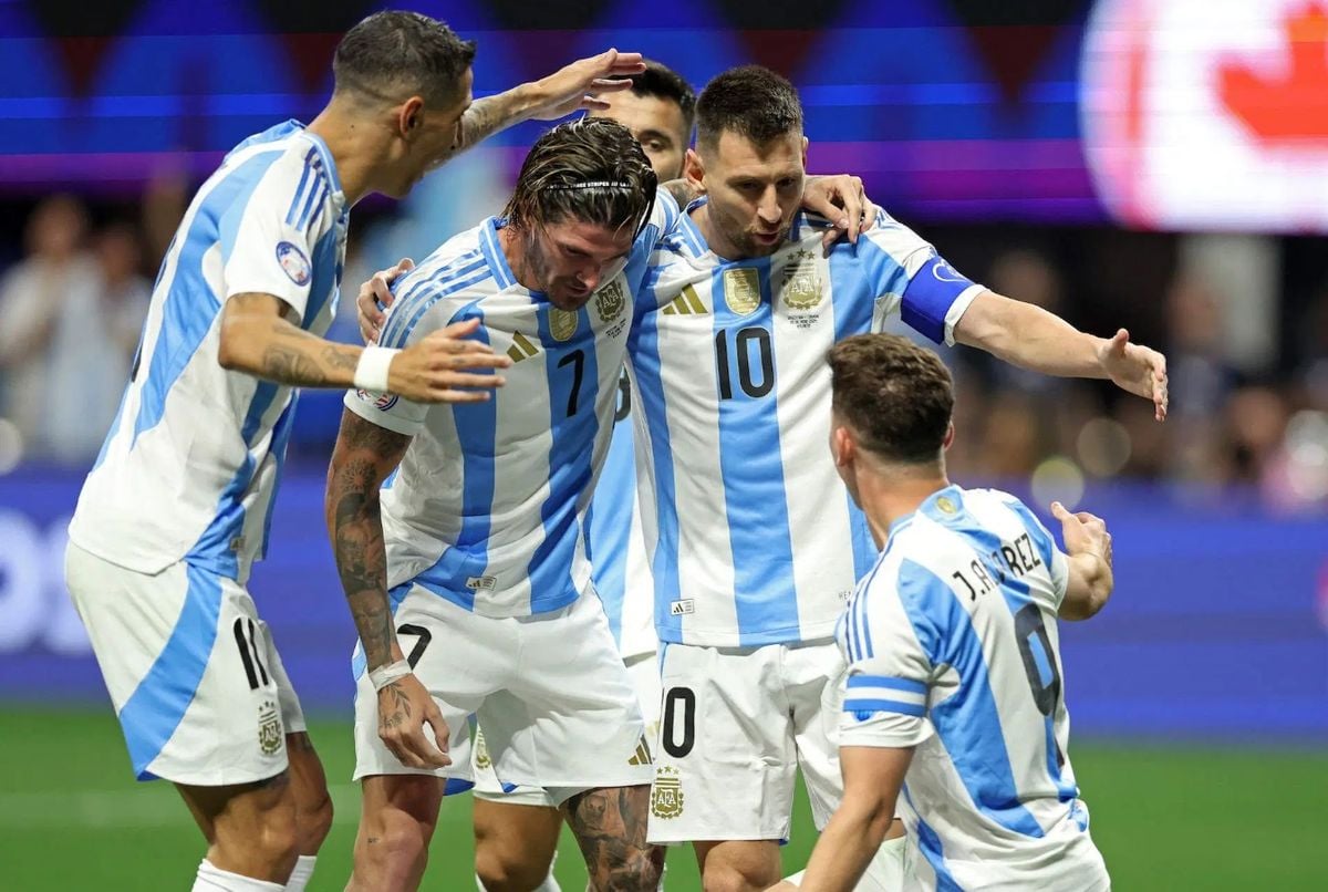 Argentina venceu o Canadá