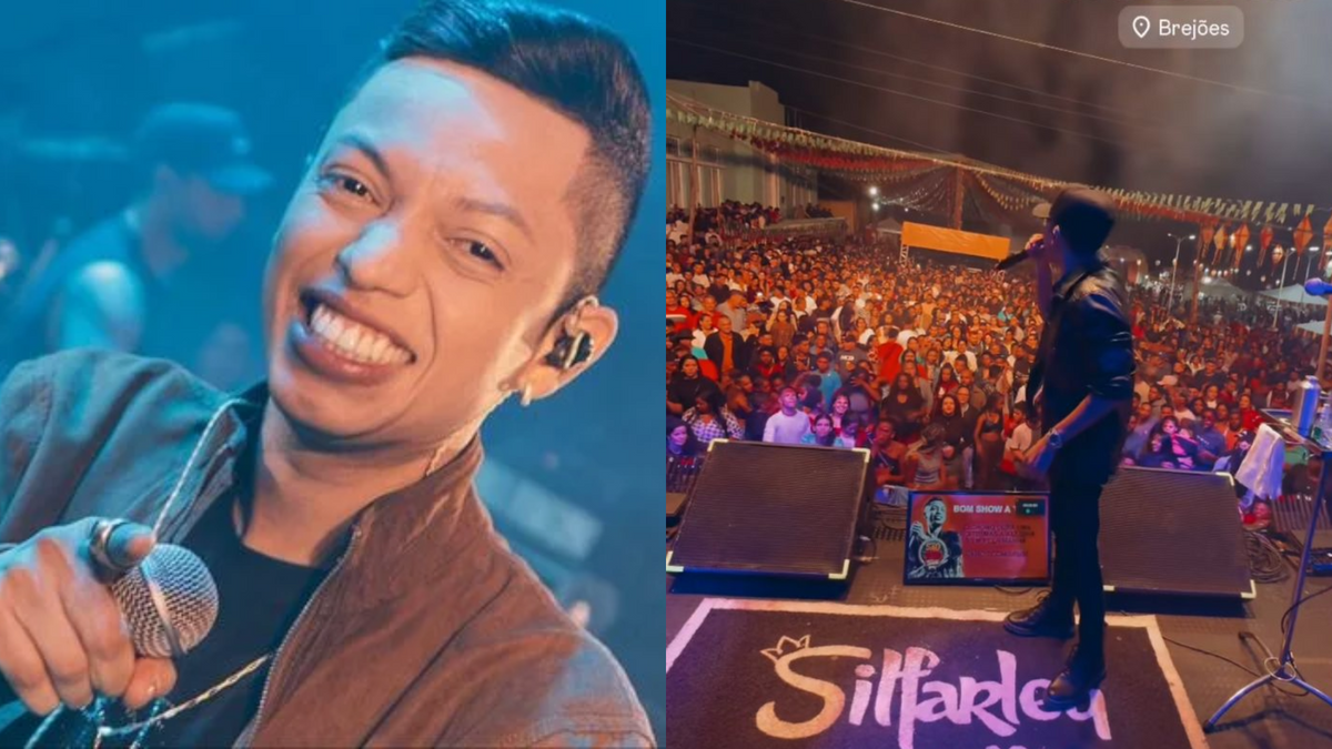 Silfarley fez show em Brejões na madrugada de domingo (23)