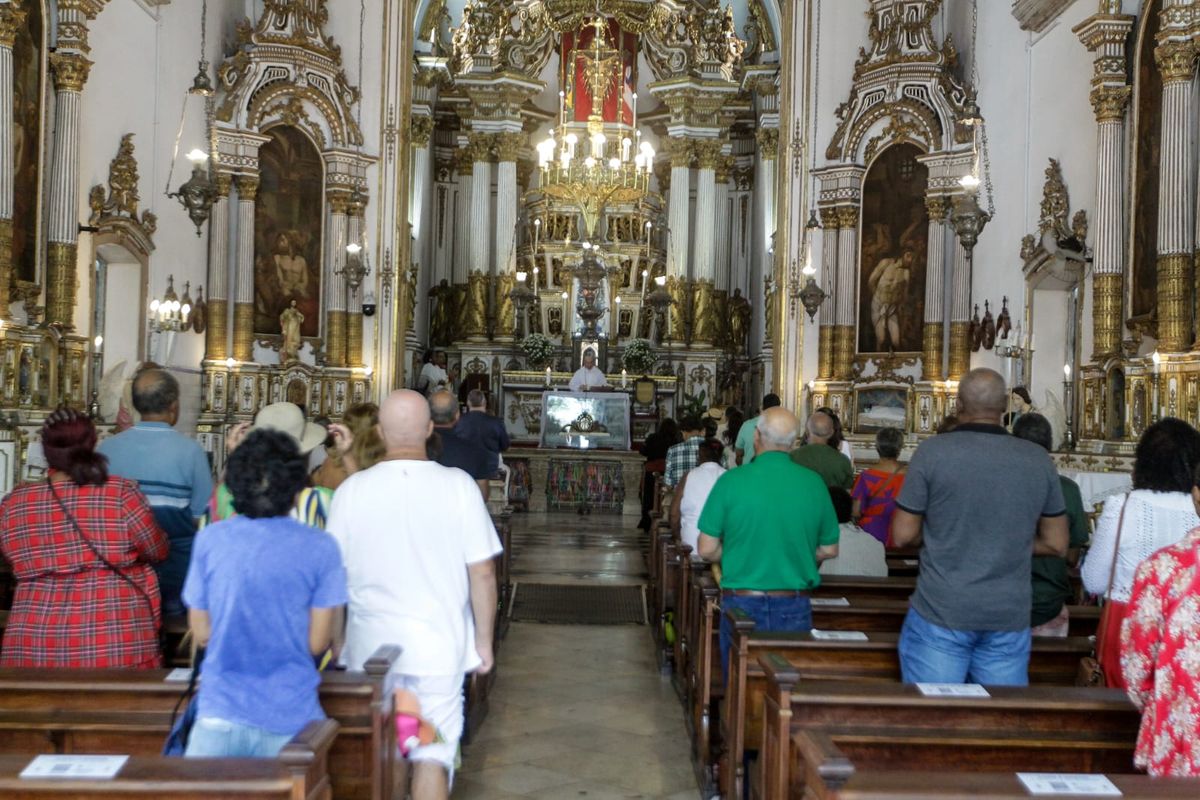 A igreja foi elevada à condição de basílica em 1927