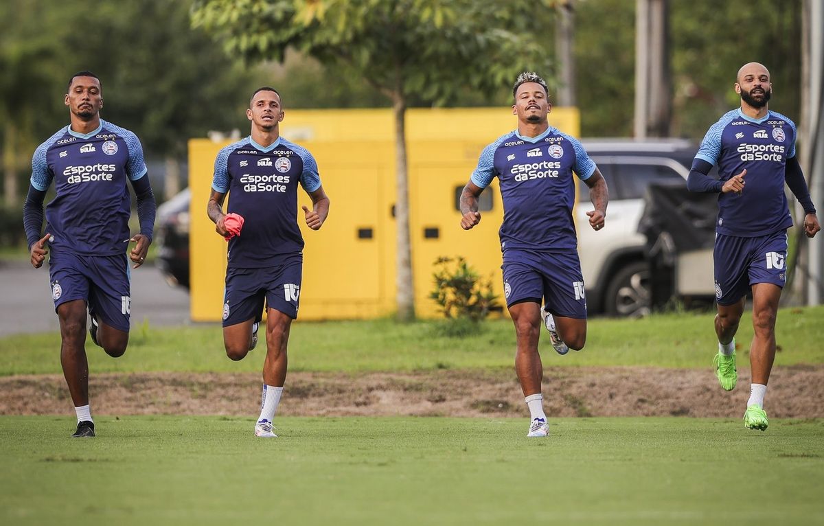 Bahia em treino