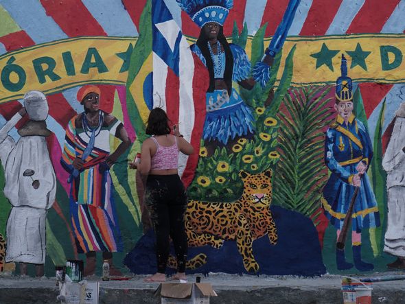 Imagem - Painéis em homenagem ao 2 de Julho tomam conta de muros de Salvador