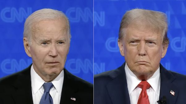 Biden e Trump se enfrentaram em debate