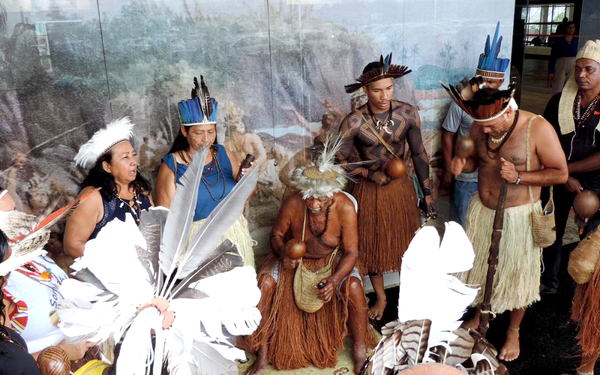  Terras habitadas   pelos indígenas foram engolidas por construção de barragem por APIB/divulgação