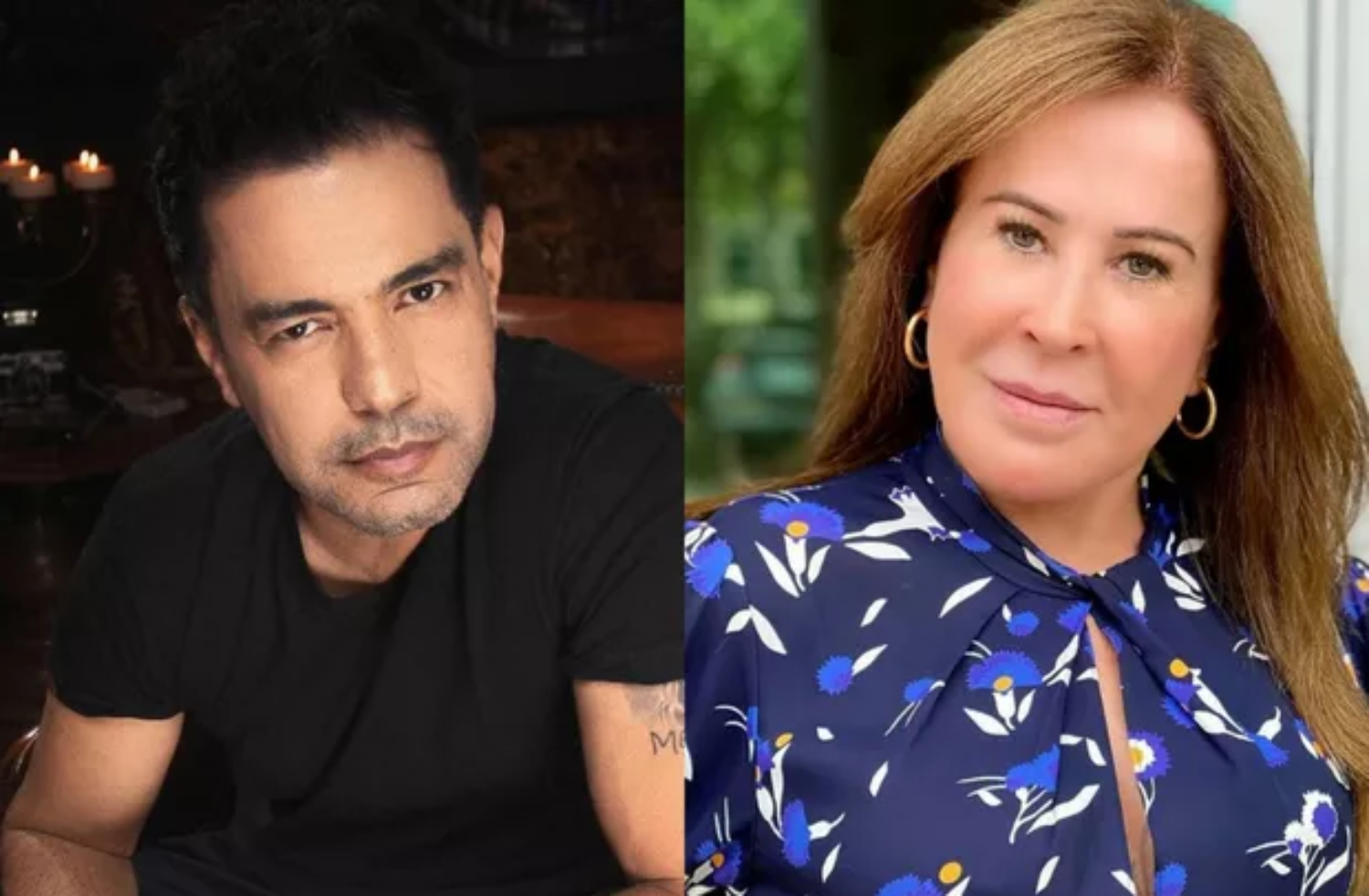 Zezé Di Camargo e Zilu por Redes sociais