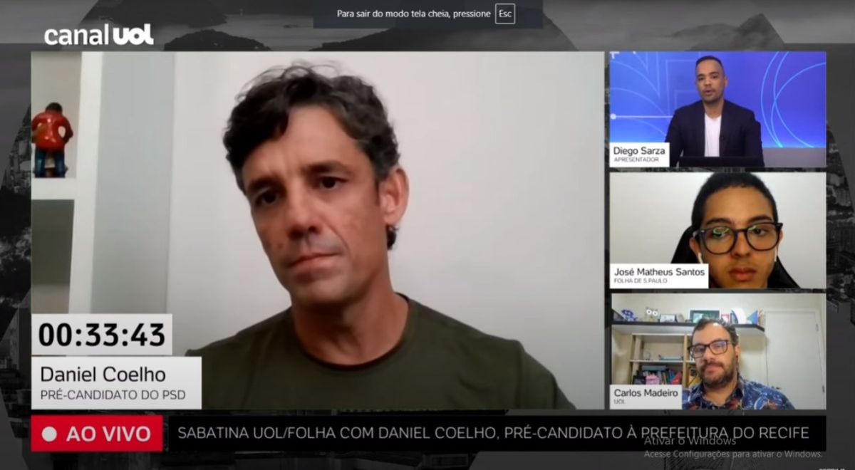 Daniel Coelho, pré-candidato a prefeito de Recife