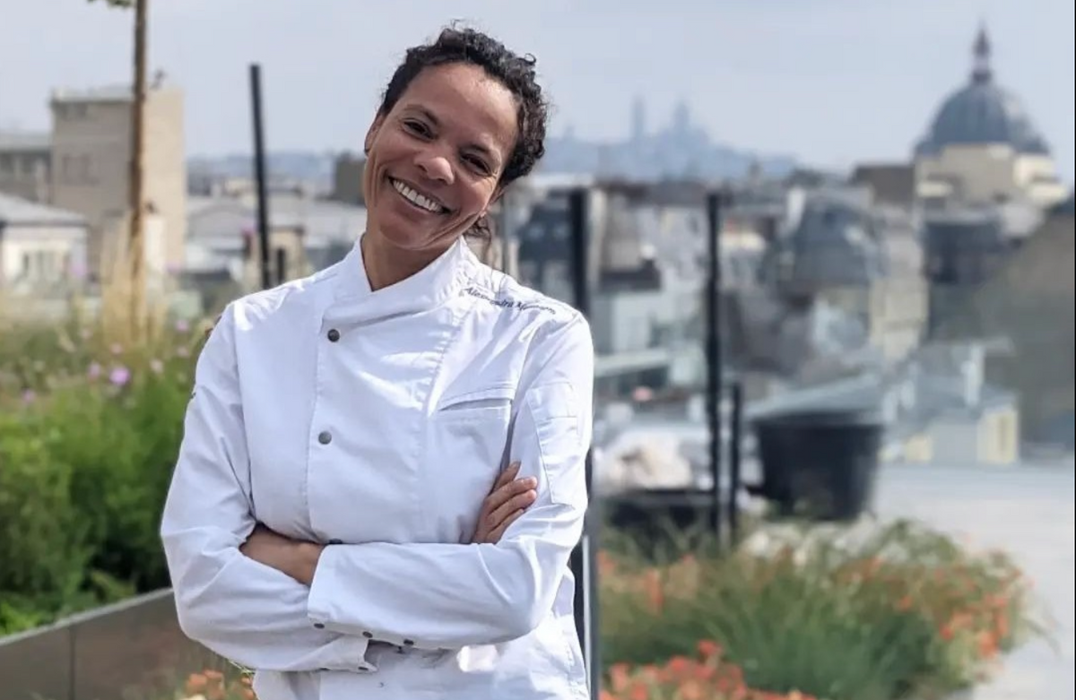 Alessandra Montagne, chef baiana no Louvre