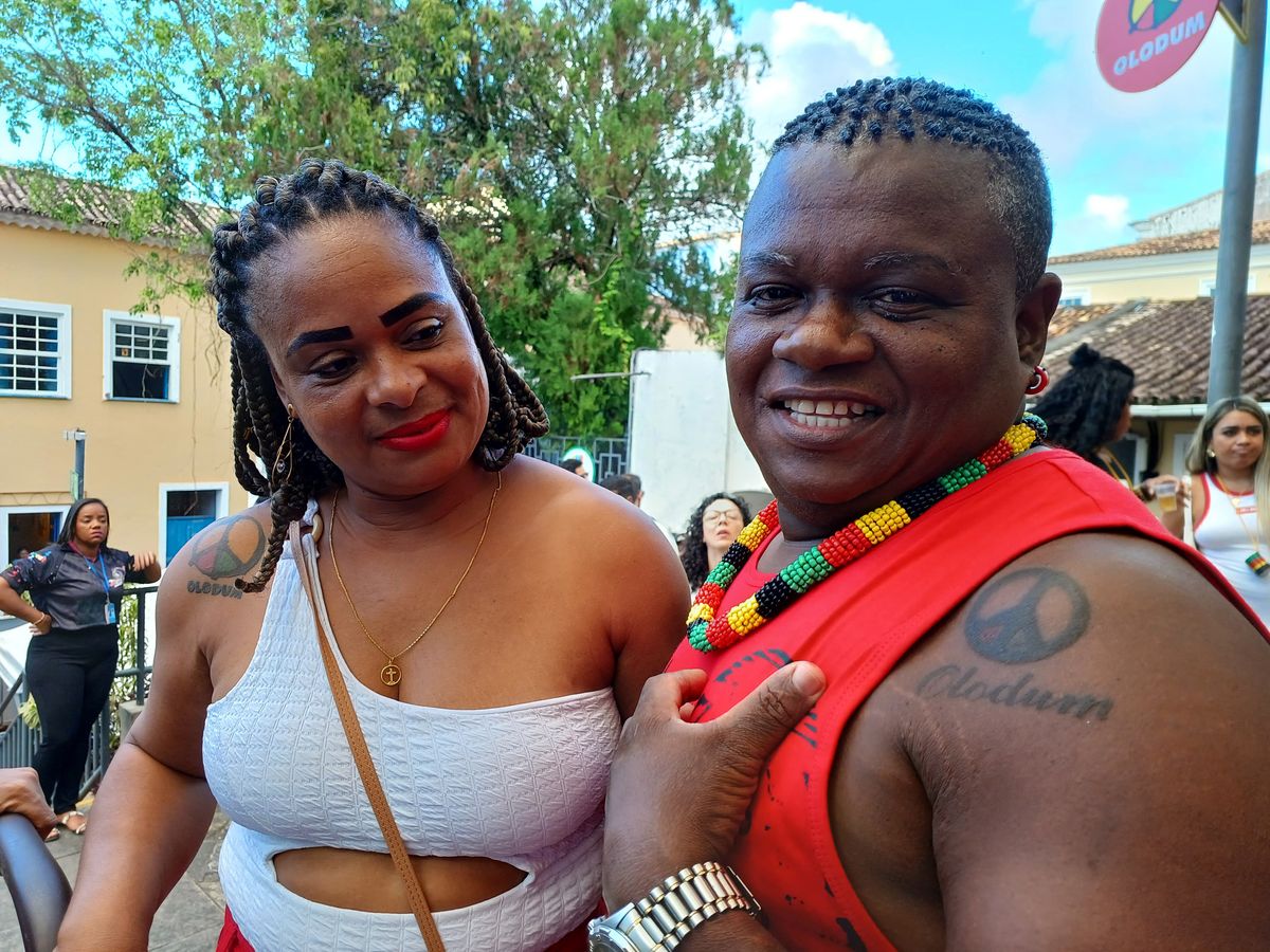 Guga Olodum e Edirlene Machado