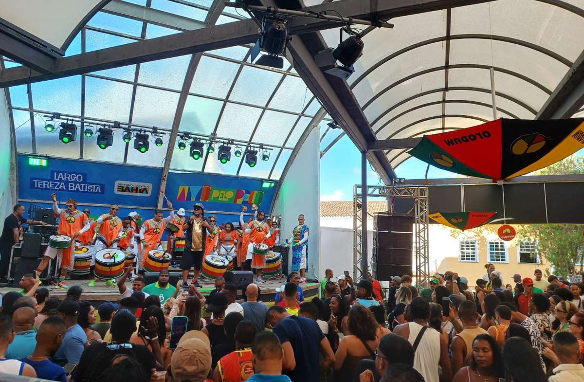 Olodum na Tereza Batista