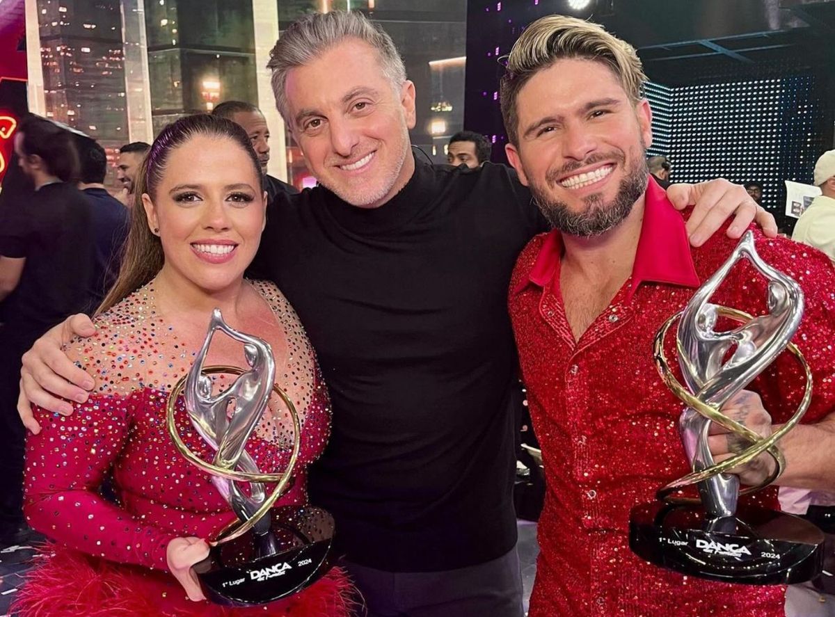 Tati Machado, Luciano Huck, Diogo Maia