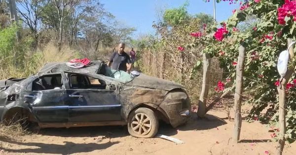 Jornal Correio Carro Capota Em Trecho Da Br 135 No Oeste Baiano Criança E Idosa Morreram 5014