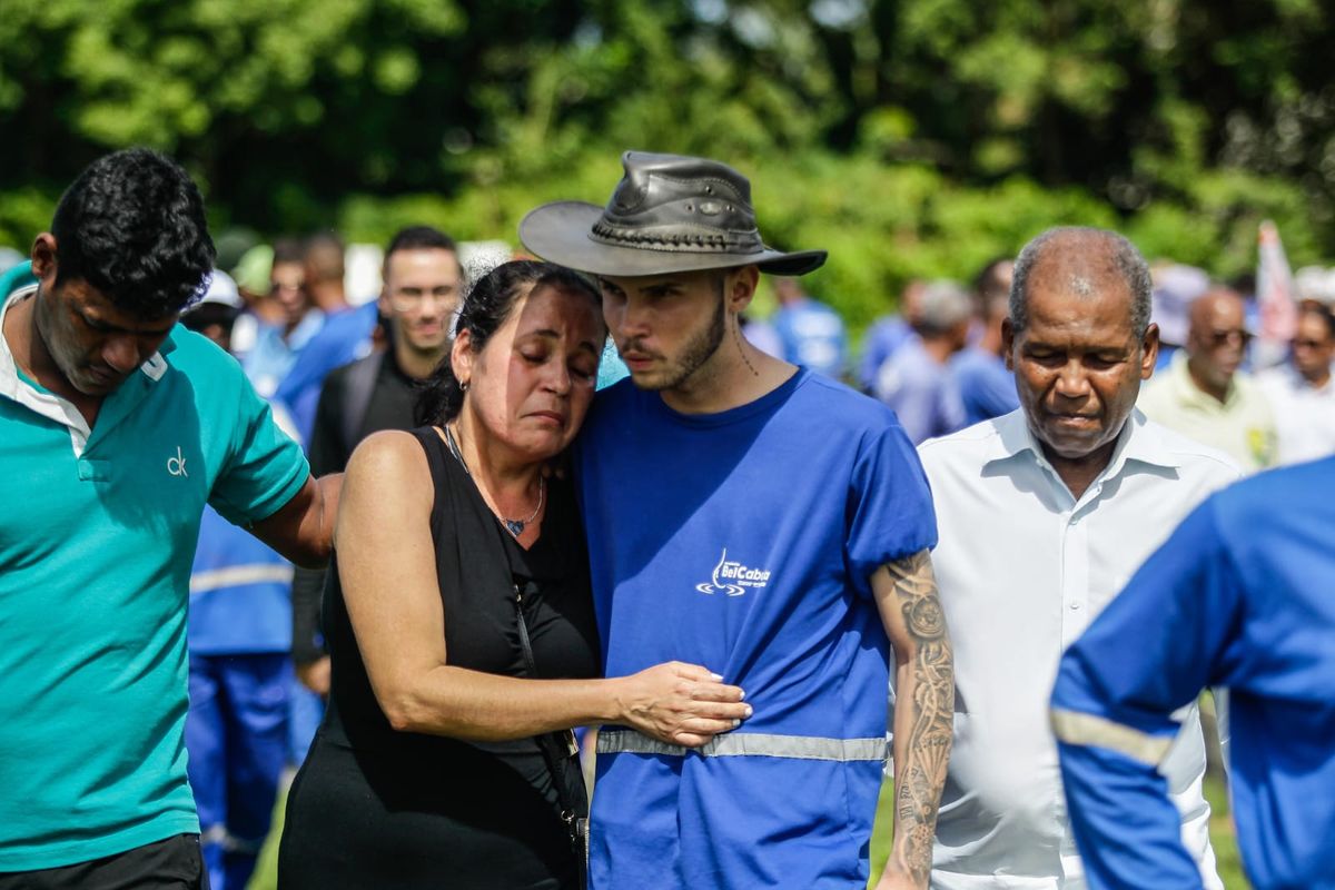 Mãe e irmão de Welson Figueiredo Macedo