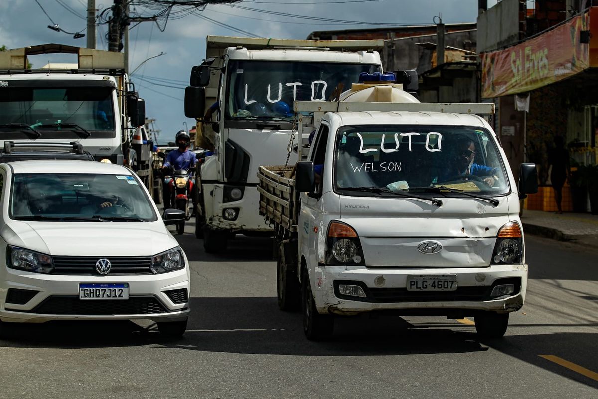 Protesto pela morte de Welson Figueiredo Macedo