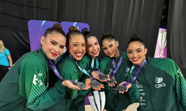 Equipe de ginástica rítmica 