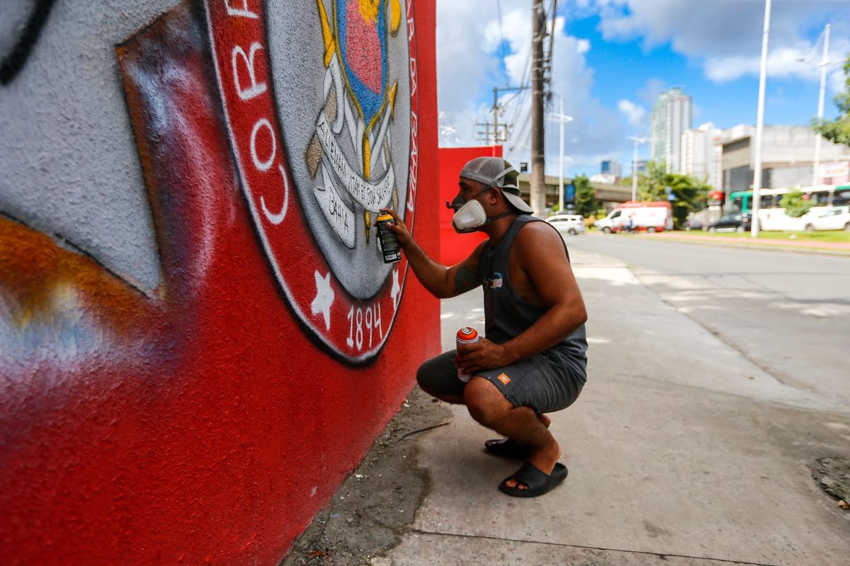 Projeto foi concluído em três dias por Arisson Marinho/CORREIO