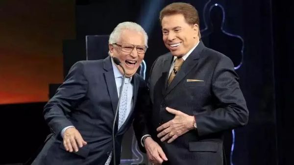 Carlos Alberto de Nóbrega e Silvio Santos