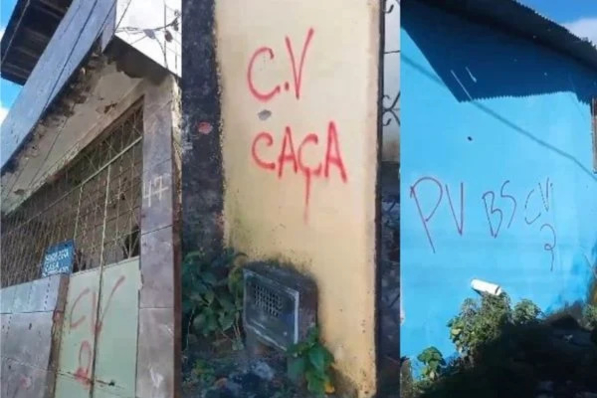 CV marcou paredes para informar domínio em Mirantes de Periperi há 3 meses por Reprodução