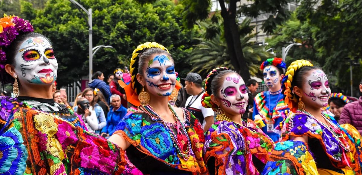 Desfile do Día de Los Muertos, no México