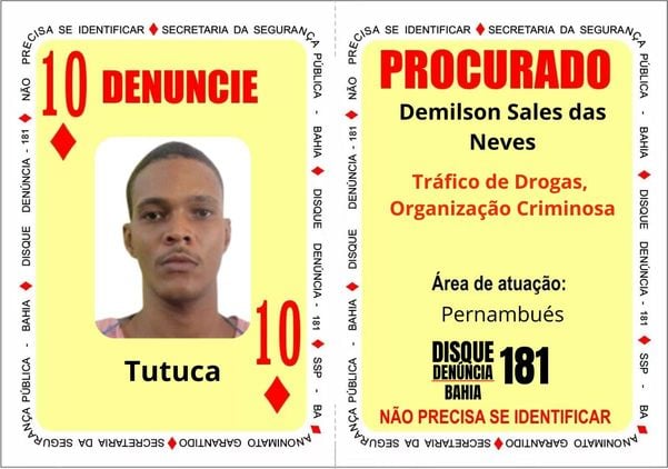 Demilson Sales das Neves, o “Tutuca”