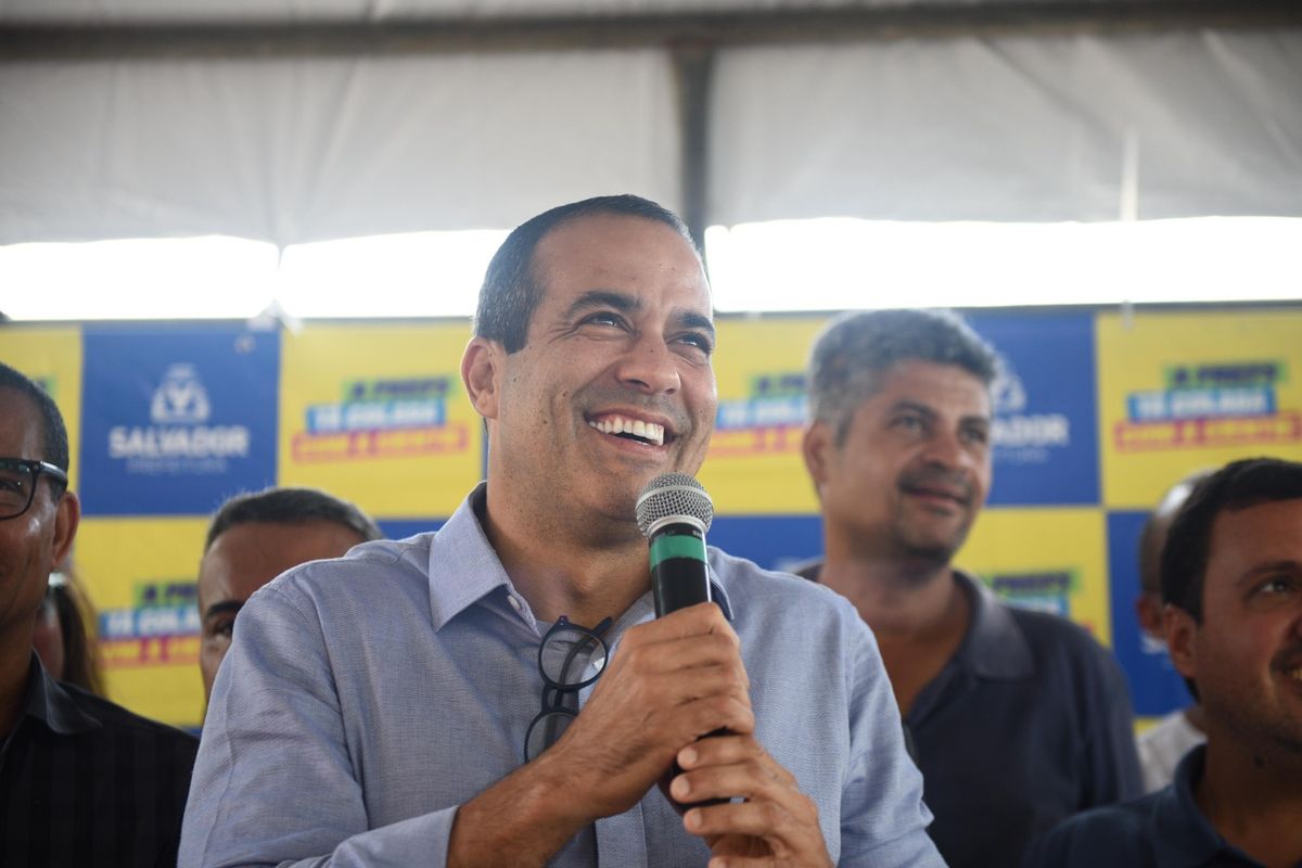 O prefeito de Salvador, Bruno Reis