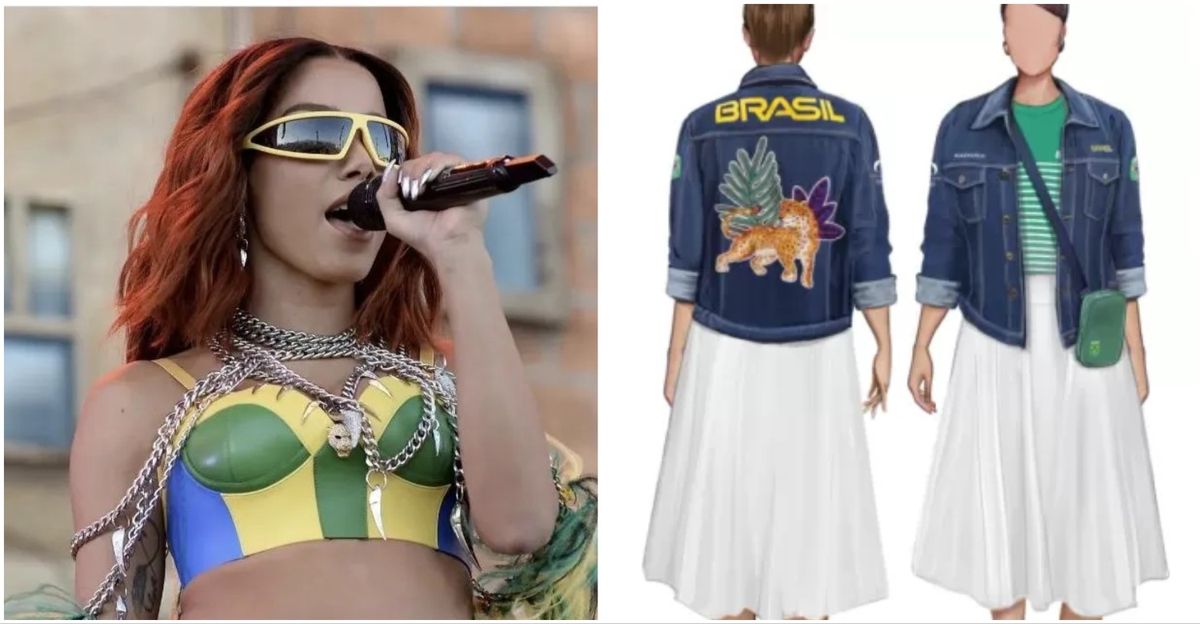 Anitta critica roupa do Brasil nas Olimpíadas