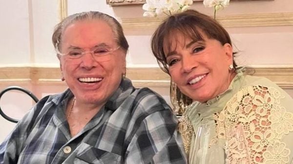 Silvio Santos e Iris Abravanel,