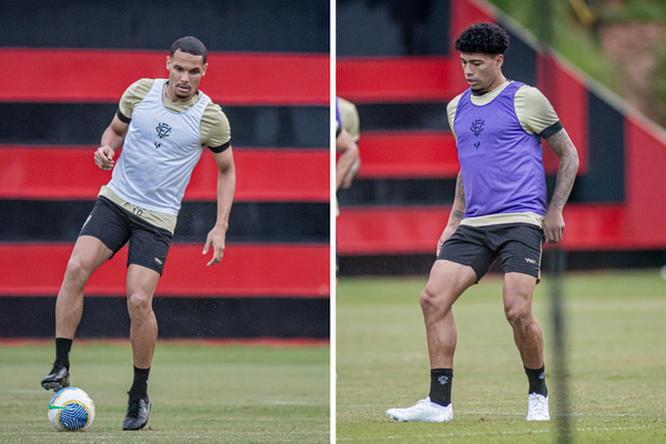 Neris e Filipe Machado aguardam serem regularizados para estrearem pelo Vitória