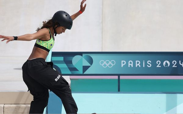 Rayssa Leal quebra recorde no skate olímpico em Paris 2024