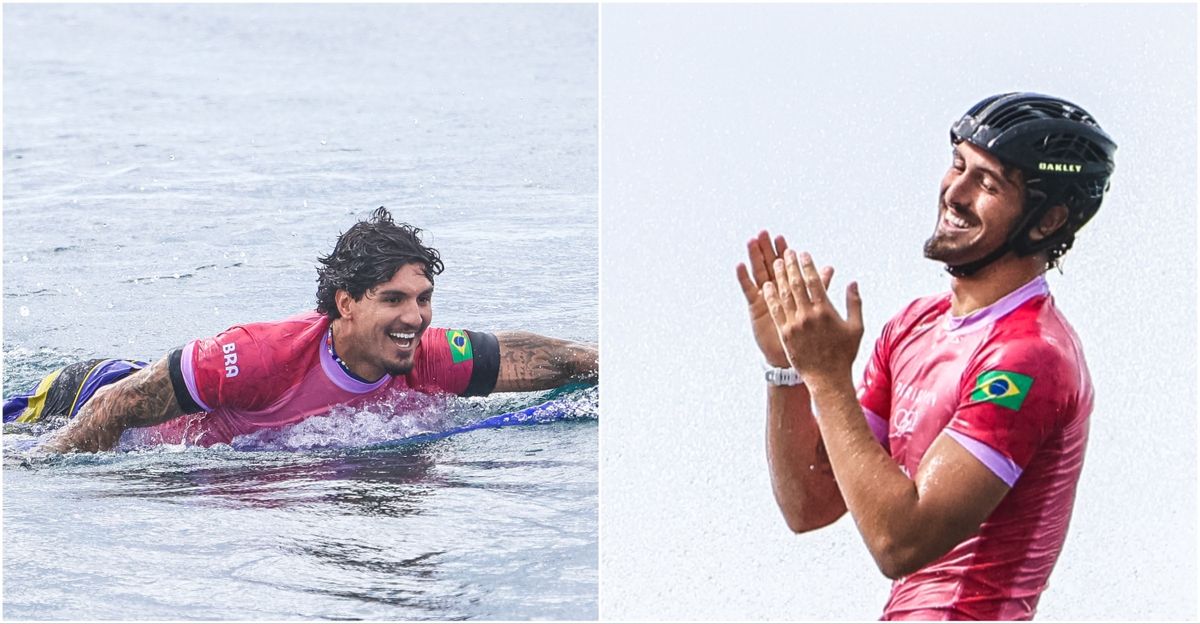 Gabriel Medina e João Chianca