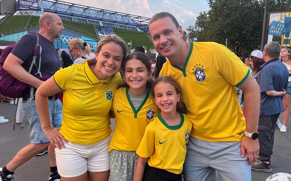 Carolina, Beatriz, Letícia e João Paulo Pacífico