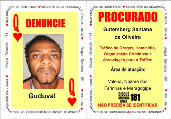 Guduval é foragido da Justiça