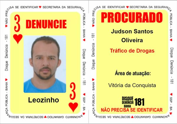 Leozinho é procurado por tráfico de drogas