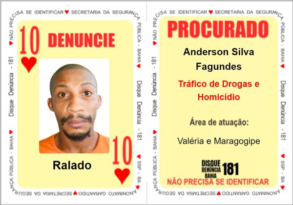 Ralado é foragido por tráfico de drogas e homicídio