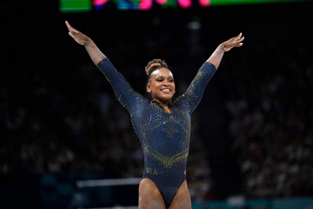 [Edicase]Rebeca Andrade conquistou 6 medalhas olímpicas (Imagem: A.RICARDO | Shutterstock) por  
