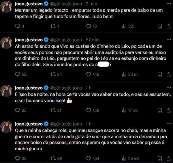 João Gustavo, irmão de Marília Mendonça