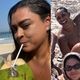 Imagem - Ao lado de O Kanalha e outros amigos, Preta Gil celebra 50 anos em praia do Rio de Janeiro