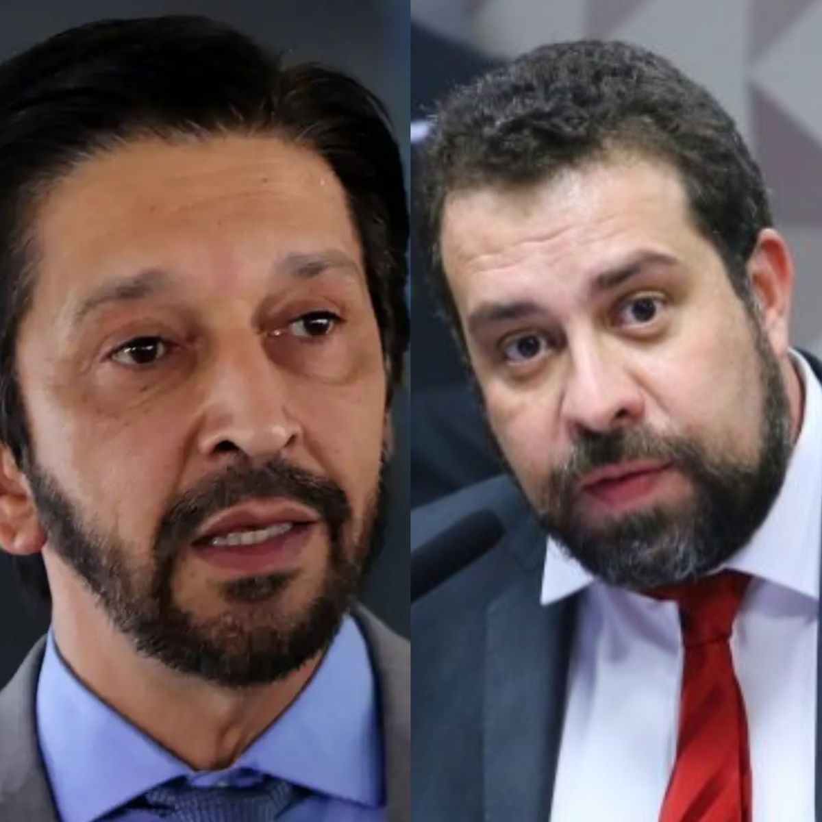 Ricardo Nunes e Guilherme Boulos