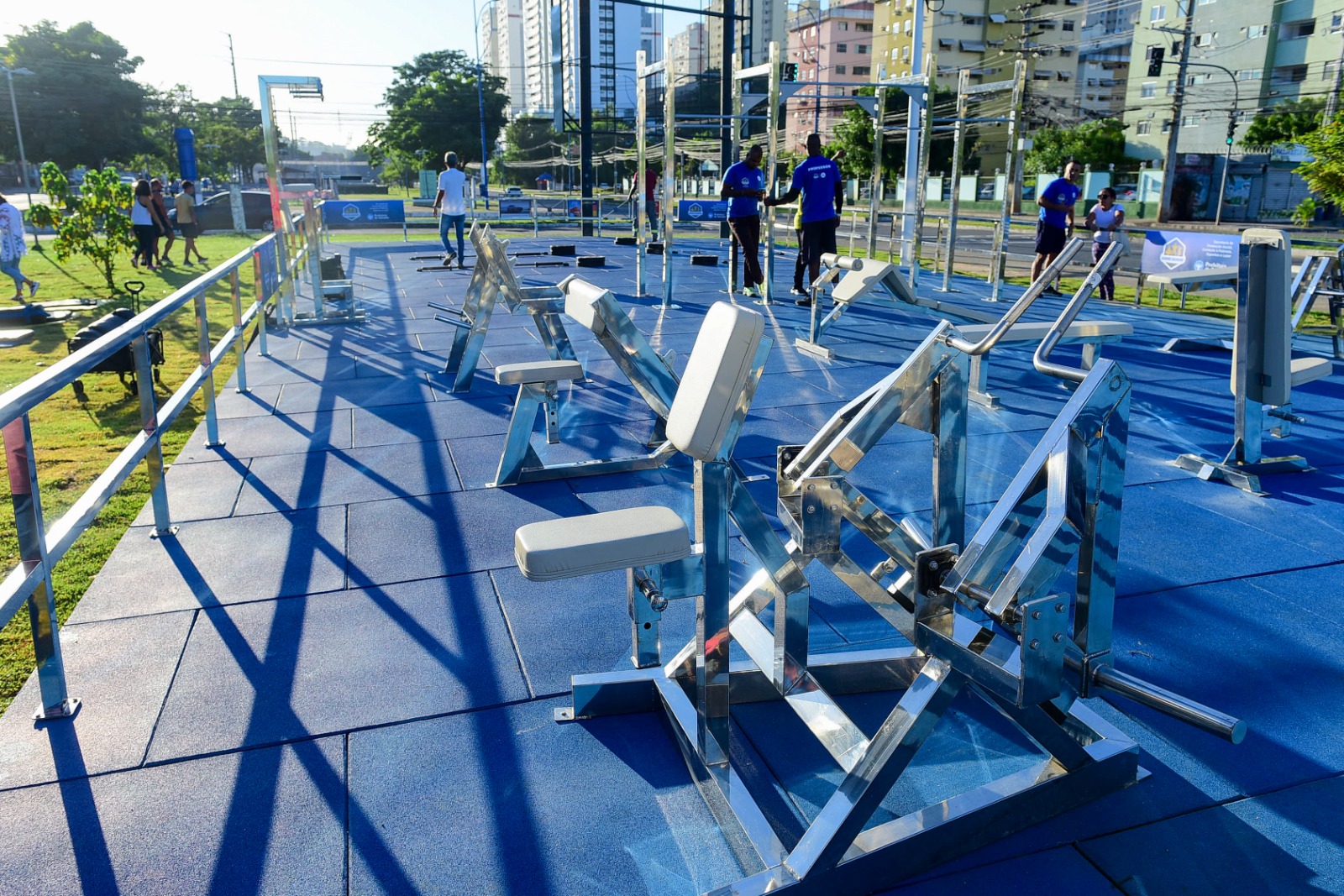 Também inclui espaço para pets, sanitários, vestiários, academia de saúde, manutenção da pista de skate e requalificação da ciclovia por Jefferson Peixoto/Secom