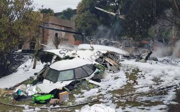 Acidente aéreo em Vinhedo-SP