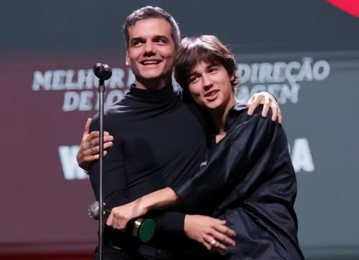 Wagner Moura e filho