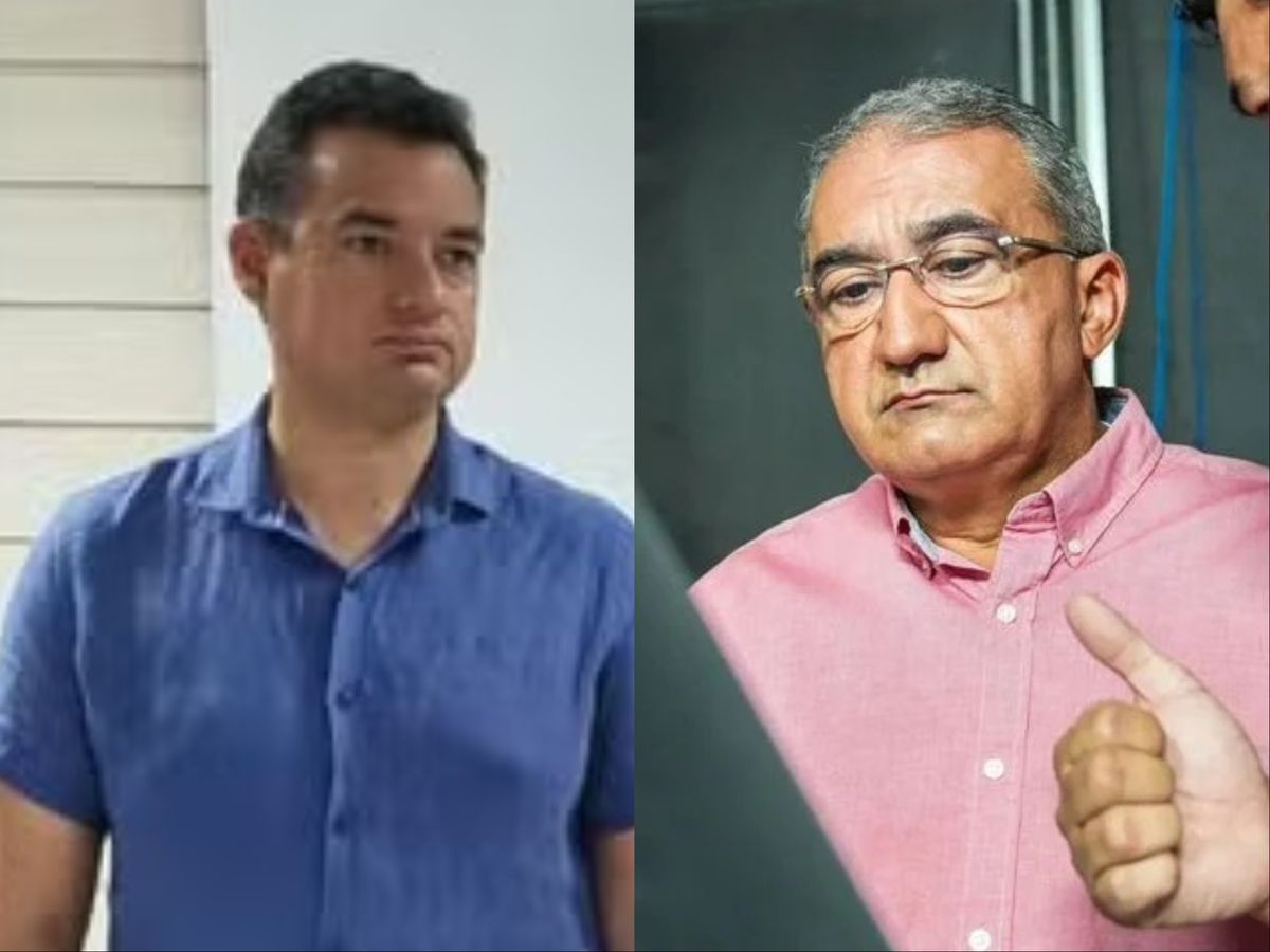 Andrei da Caixa (esquerda) e Isaac Carvalho (direita)