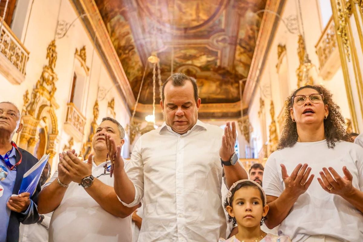 Geraldo Júnior na Igreja do Bonfim