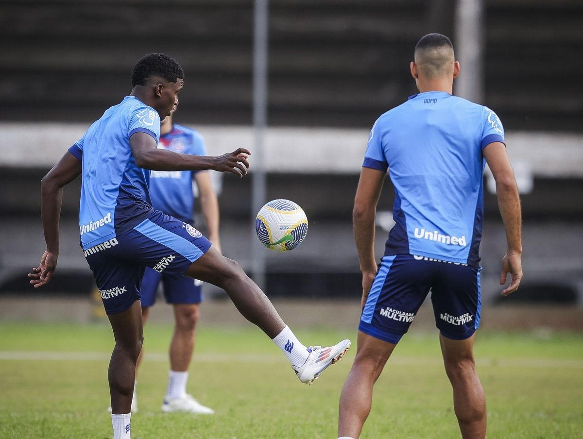 Treino Bahia em Caxias 